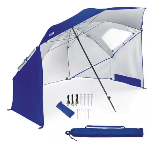 Sombrilla Carpa C/ Ventanas Uv 50 Ideal Playa Camping - Dfn