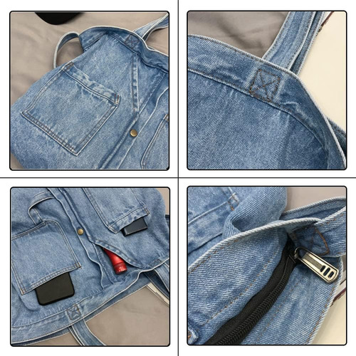 Yohora Bolso De Hombro Para Mujer Denim Crossbody Hobo Bolso