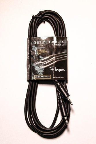 Cable Parquer Mini Plug 3,5mm A Mini Plug 3,5 Mm 6 Mts Cuota