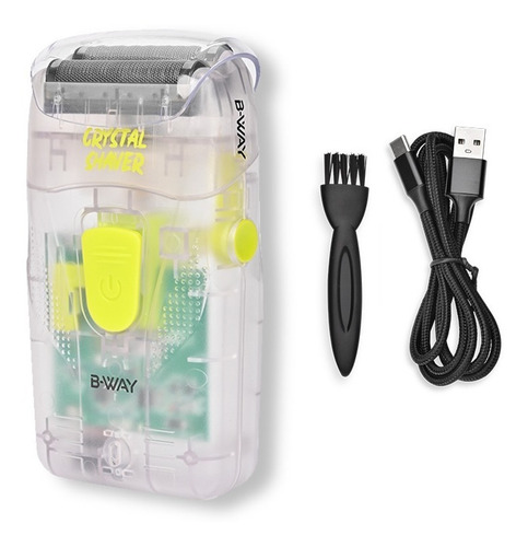 Imagen 2 de 7 de Maquina Afeitadora Inalambrica B-way Crystal Shaver