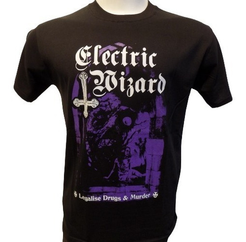 Remeras De Electric Wizard Xxl Xxxl Rockería Que Sea Rock 