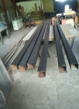 Tubos Estructurales De 100x100 De 3 Mm De 6 Metros .