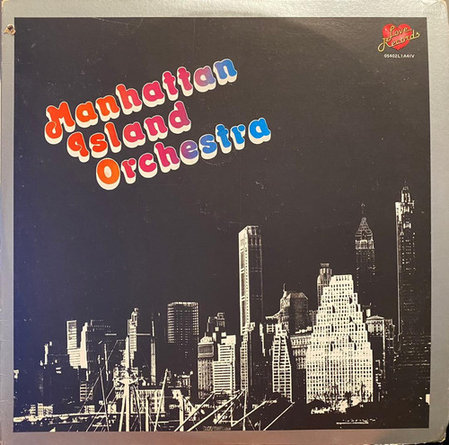 Disco Lp - Manhattan Island Orchestra / Manhattan Island 