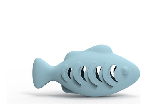 2 Fish Shape Cat Toys Cat Toy Food Dispenser Feeder Food
