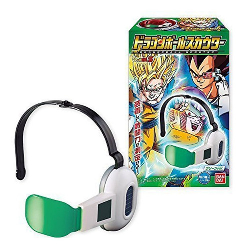 Dragon Ball Z - Rastreador Scouter Verde (básico)