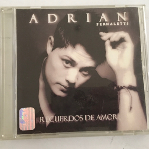 Cd Original Adrian Pernaletti - Recuerdos De Amor (firmado)