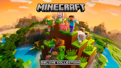 Minecraft: Colección Deluxe Para Pc Con Java, Bedrock