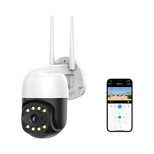 Secueye App Cámara Domo De 2mp Wifi De Doble Banda 2.4ghz 5g