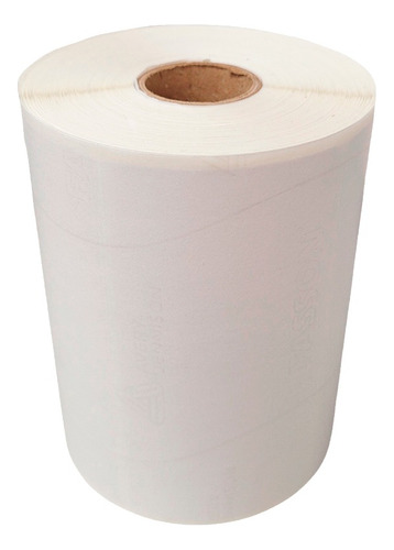 10 Rolos Etiquetas Adesivas Removivel 100x70 + 5 Ribbons Cor Branco