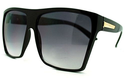 Gafas De Sol Súper Grandes Unisex Flat Top Square Frame Fas