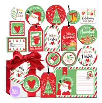 Comprar Kit Imprimible Navidad Tags Etiquetas Sticker Estampillas