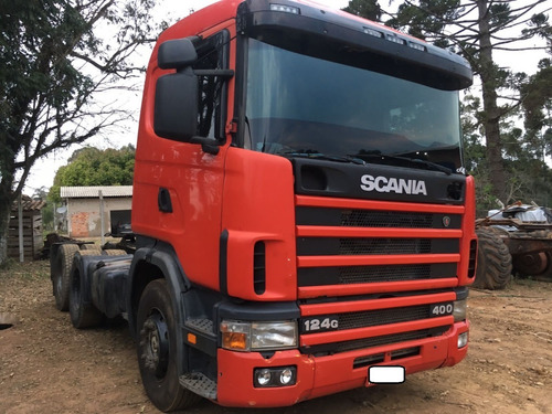 Imagem 2 de 13 de Scania R 124 400 6x4 Bug Leve Ano 2003 Unico Dono R$ 150.000