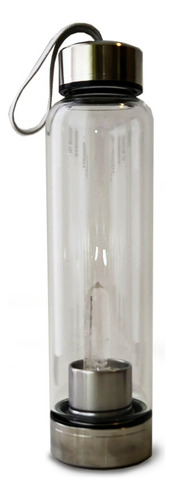 Botella Agua Cuarzo Cristal Natural Elixir Gemoterapia 