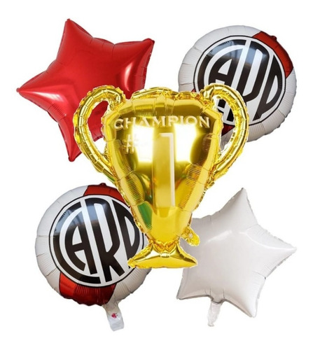 Globos River Con Trofeo 