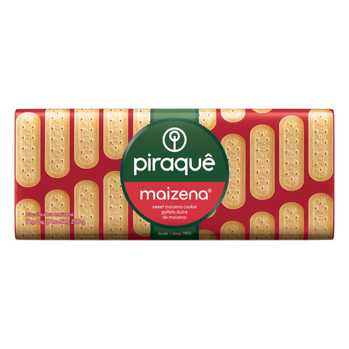 Biscoito Maizena Piraquê Pacote 175g