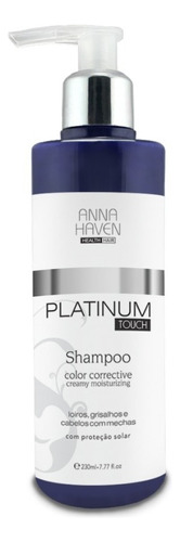 Shampoo Matizador Anna Haven Platinum Touch - 230 Ml