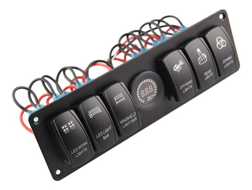 Voltímetro Led Impermeable Del Disyuntor Del Panel Del