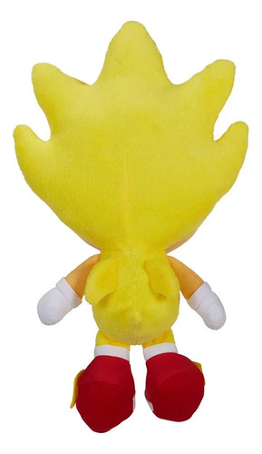 4.11 Muñeco De Peluche Sonic The Hedgehog Super Sonic De 7