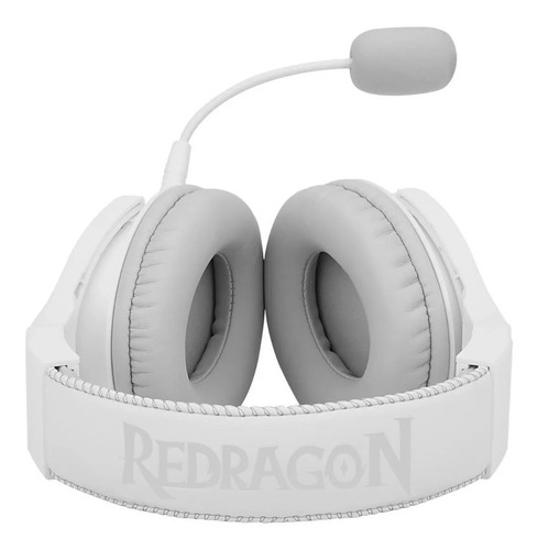 Imagen 6 de 8 de Auricular Redragon H350 Pandora White Rgb 7.1 Con Cable Usb