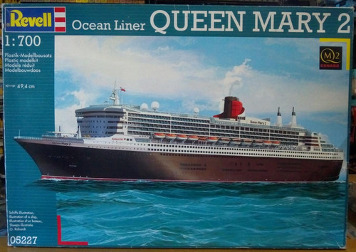 Maqueta Para Armar Barco Revell Queen Mary 2 Escala 1/700