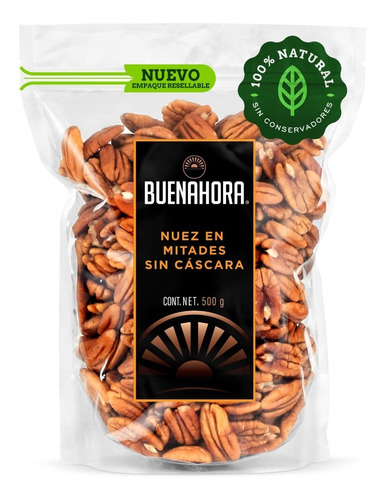 Nuez pelada pecana 500g calidad premium Buenahora