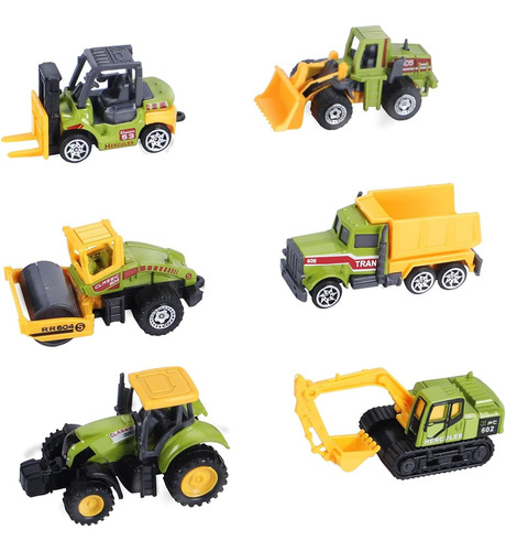 Brinquedos De Caminhões De Construção Andolo Mini, Pequenas