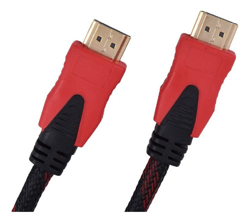 Cable Hdmi Mallado Full Hd 3 Metros Reforzado Only