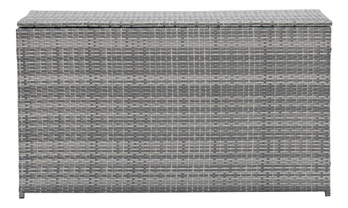 Caja De Almacenamiento De Mimbre De Ratán Resistente A La In