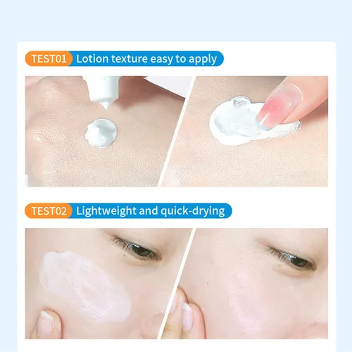 Transparent Water Sunscreen Gel 50ml Sunscreen Containing Tr