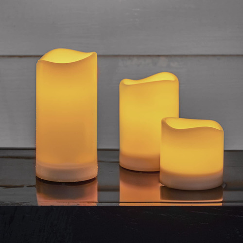 Lamplust Velas Solares Impermeables Para Exteriores, Juego D