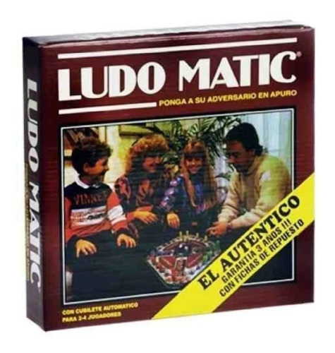 Ludo Matic Juego De Mesa  Autentico Original Ludomatic 