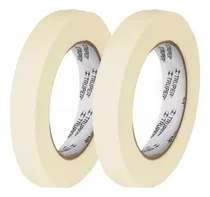 Comprar 2 Cintas Adhesivas Masking Tape 24mmx50m Marca Truper 12591
