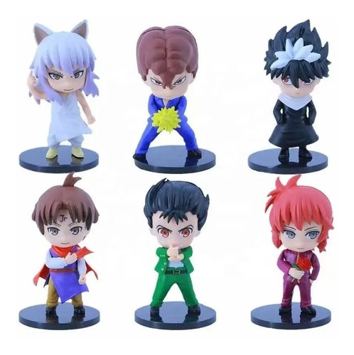 Yu Yu Hakusho Figuras Set X 6  Gashapones Otx-3126