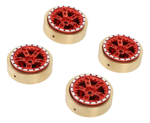 Contrapeso Rc Wheel Hub, Bloque De Peso, 4 Unidades, Aleació