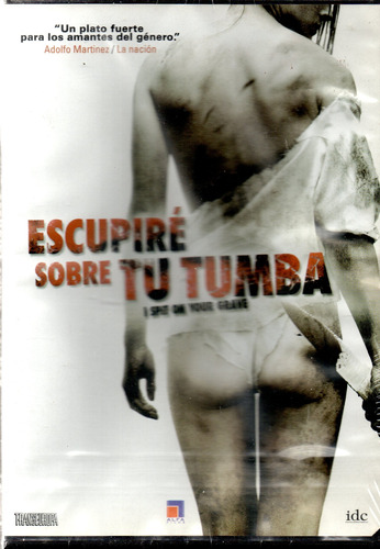 Escupiré Sobre Tu Tumba - Dvd Nuevo Original Cerrado - Mcbmi