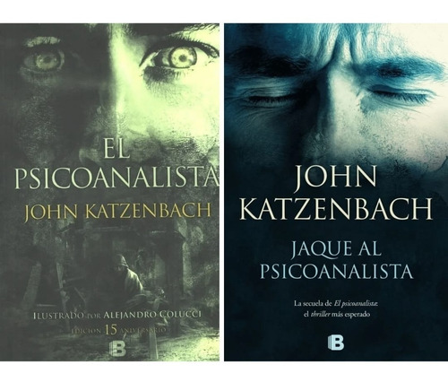 Lote X 2 Libros - Psicoanalista + Jaque - John Katzenbach
