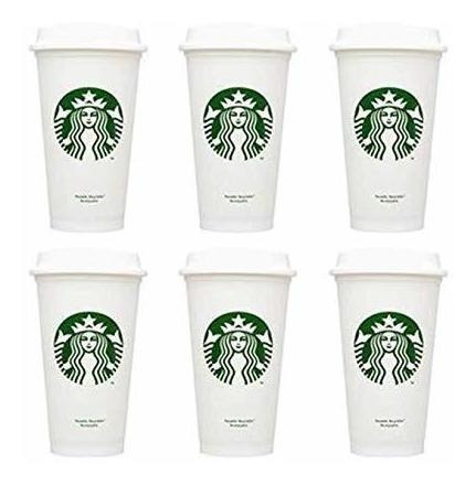 Starbucks Reutilizable Reciclable Grande 16 Oz Plástica Del 