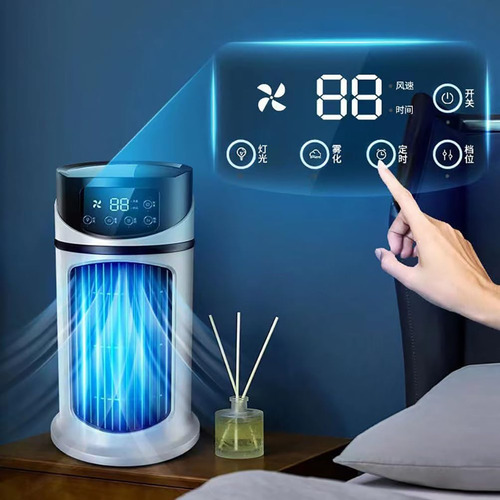 Aire Acondicionado Portatil Frio,6 Niveles De Humedad
