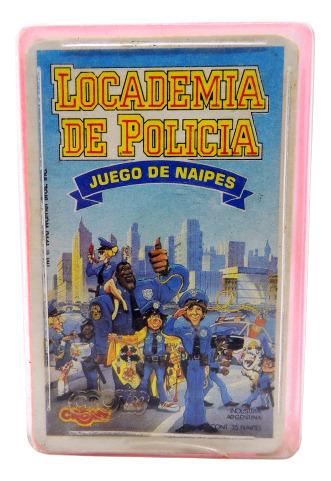 Cromy Locademia De Policia Juego De Cartas Napies Or Madtoyz