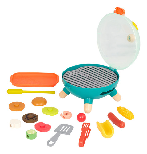 Parrilla Barbacoa Infantil Juguete Mini Chef Battat