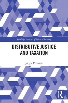 Libro Distributive Justice And Taxation - Pedersen, Jã¸rgen