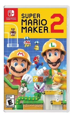 Jogo Midia Fisica Super Mario Maker 2 Para Nintendo Switch