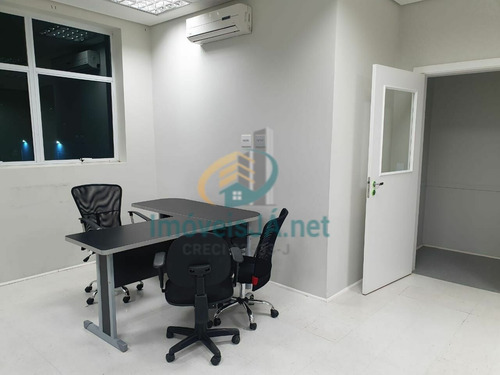Imagem 10 de 17 de Locação Sala Comercial Office Alpha Omega - 103m² - Garagem Para 02 Carros - 1367