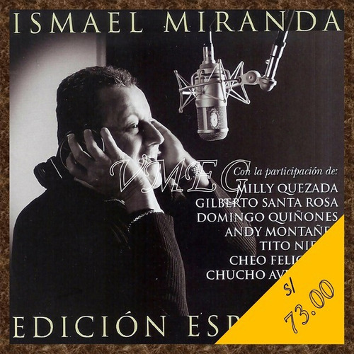 Vmeg Cd Ismael Miranda 2005 Edición Especial