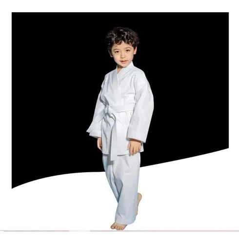Kimono Judío Para Niños Karate Taekwondo Traje De Entrenamie