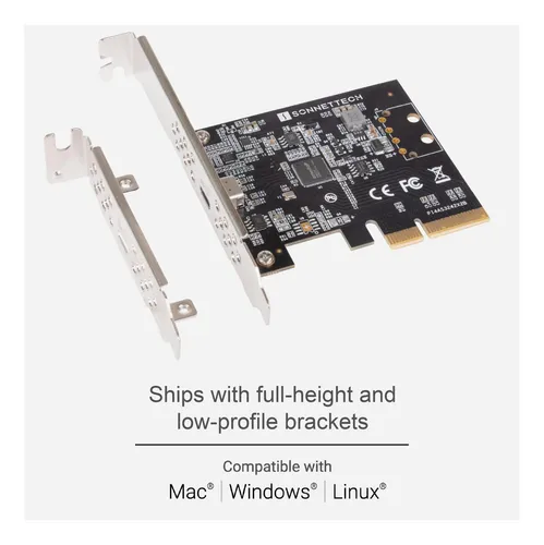 Tarjeta Pcie Sonnet Allegro Max Usb-c De 20 Gbps