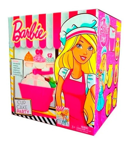 Barbie Chef Cupcake Party Original Con Accesorios C Bandeja 