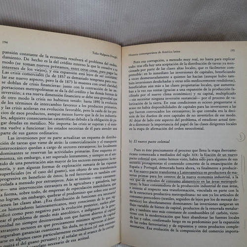 Imagen 6 de 8 de Historia Contemporanea America Latina Halperin Donghi Alianz