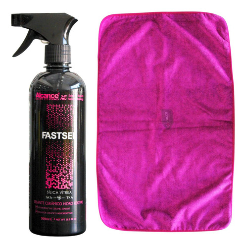 Kit Fastsel Selante 500ml + Toalha P/ Secagem Purple 50x80