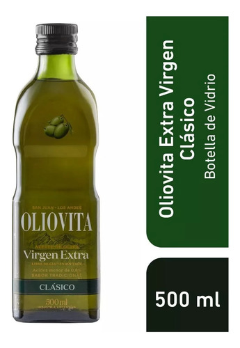 Pack X 3 Aceite De Oliva Oliovita Clásico X 500 Ml Vidrio